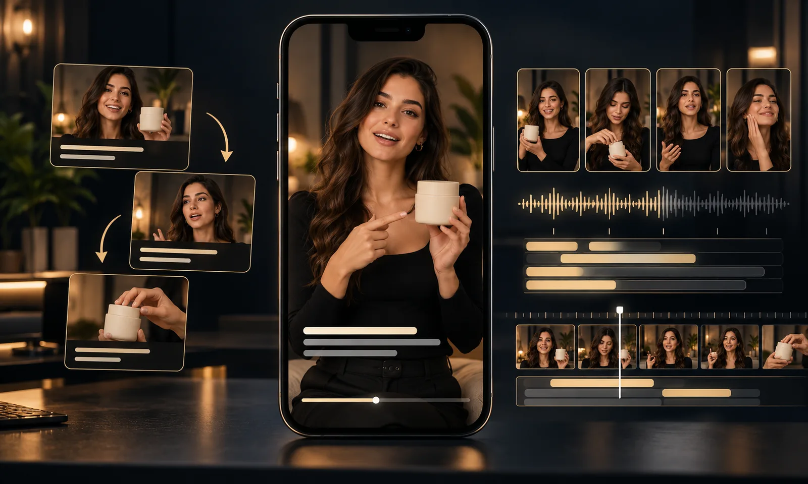 Yapay zekâ influencer ile UGC içerik üretim sistemi